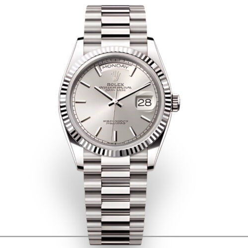 Rolex Day-Date 40 | Cadran Argent