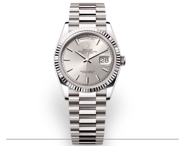 Rolex Day-Date 40 | Cadran Argent