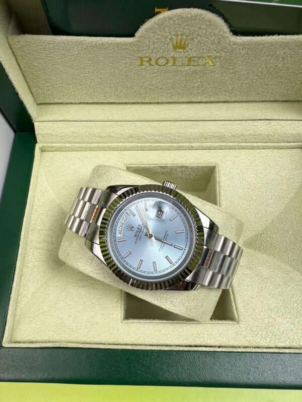 IMG_4721 Rolex Day-Date 40 - Cadran Bleu Glacier
