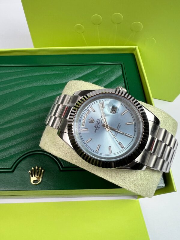 IMG_4722 Rolex Day-Date 40 - Cadran Bleu Glacier